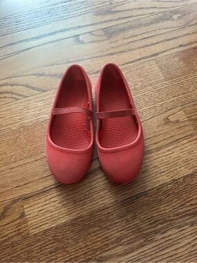 Native Shoes Kids Mary Jane Flats in Red